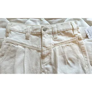 NWT We the Free Raw Hem Denim Jean Skirt Size 24 (free people bohemian boho) thumbnail 3
