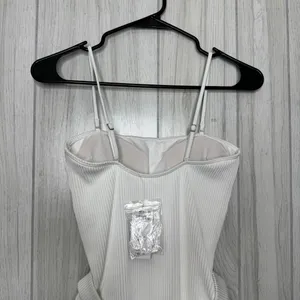 NWT Abercrombie & Fitch Ribbed Belted One Piece Swimsuit Cheeky size S Small thumbnail 6