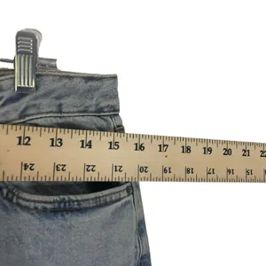 Cotton On Original Mom Jean Light Wash Distressed High Rise Blue Denim Size 10‎ thumbnail 10