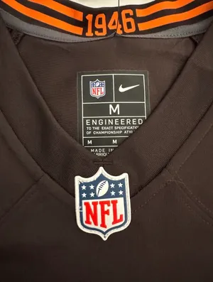 NWT Men's Nike Mason Graham Cleveland Browns Game Jersey $150 MSRP thumbnail 4