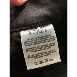AGOLDE Black jeans women's size 30 A003B-2022 39096 thumbnail 4