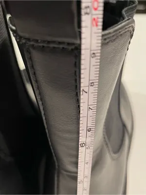 Target Demi Chelsea Boots Women 6.5 Black Chunky Lug Sole Gothic Grunge Biker thumbnail 9