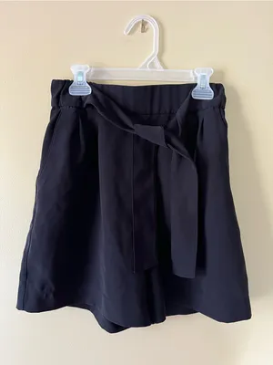 lululemon Noir Short 5.5 Black High-Waist with Tie thumbnail 3