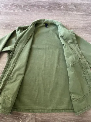 Universal Thread Olive Green Chore Utility Jacket Cotton Relaxed S thumbnail 9