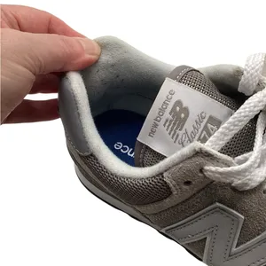 New Balance Classic 574 suede sneakers. Women’s size 8. Gray thumbnail 13