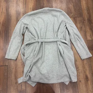 UGG Australia Gray Soft Plush Belted Lounge Sleepwear Bathrobe Women's Large thumbnail 5