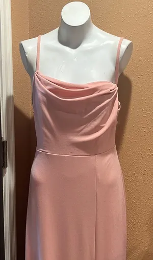 Birdy Grey pink spaghetti strap long dress nwt thumbnail 1