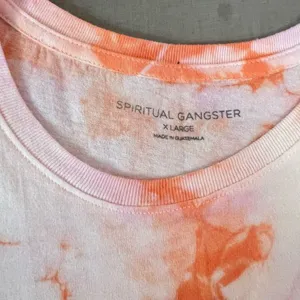 🔥🔥5 for $25🔥🔥 Spiritual Gangster white peach tie dye mini tank dress size xl thumbnail 9