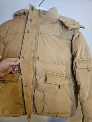 How Dare U Outerwear Pocketed Zip-Up Puffer Jacket with Removable Hood thumbnail 6
