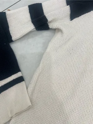 Faherty Cream Wrigley Throwback Sweater Size XS thumbnail 3