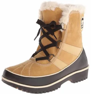 Sorel‎ Tivoli II Curry Tan Suede Faux Fur Lined Waterproof Winter Snow Boots thumbnail 1
