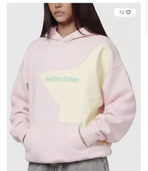 NWT Aelfric Eden Incomplete Eden Star Hoodie Mens XS Womens S Oversized thumbnail 1