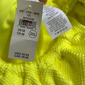 Aerie • NWT Neon Lemon Vibrant Yellow Bikini Bottoms Scrunch Tie thumbnail 5