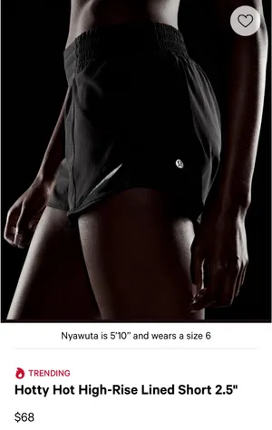 Lululemon Hotty Hot High-Rise Shorts 2.5" thumbnail 10