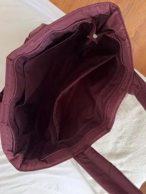Slipts 59 Red Burgandy Workout Bag Tote thumbnail 3