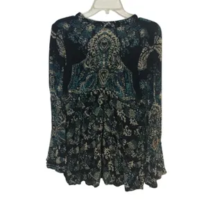 FREE People the lady luck printed tunic dress size Small thumbnail 9