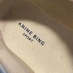 Anine Bing Dalton Sneakers Womens 37 7 Cream Sport Chunky Mesh Leather Dad Shoes thumbnail 10