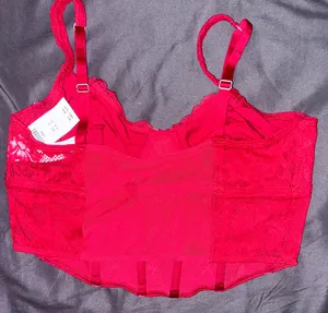 Hollister Red Lace Bustier thumbnail 2