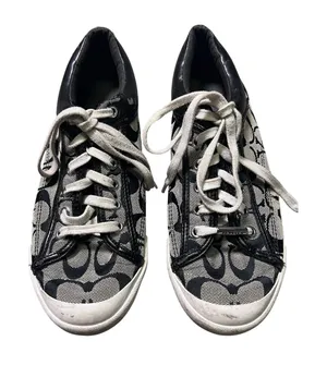 Coach New York Francesca Women Signature C Logo Lace Up Shoes Size 8.5B EU 38.5 thumbnail 1