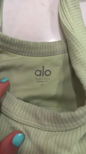 Alo Yoga Bra Ribbed thumbnail 3