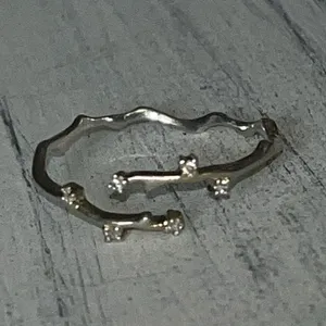 Gold over sterling ring. Adjustable. thumbnail 2