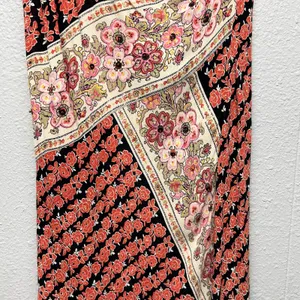 Vintage Nolita Patchwork Beaded Floral Maxi Dress Womens Small Y2K Fairy Grunge thumbnail 5
