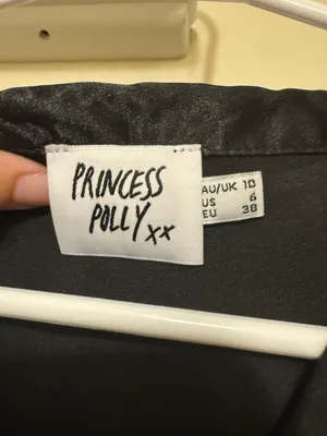 Princess Polly Black Button Up Dress thumbnail 6