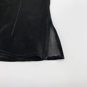 Vintage Westbury Leather Shirt Jacket Women M Black Suede Minimal Indie Edgy 90s thumbnail 11