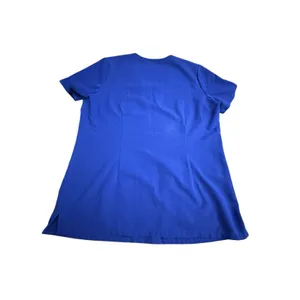 FIGS Technical Collection Size Small Casma Three Pocket Scrub‎ Top Blue #EE9-3 thumbnail 9