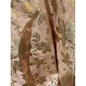 Trixxi‎ Light Pink with Gold Flowers Fit & Flare Mini Dress Juniors Size Medium thumbnail 6