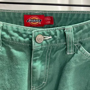 Dickies Carpenter‎ Pants Juniors 1/25 Green Cargo Utility Grunge Mid-Rise thumbnail 2