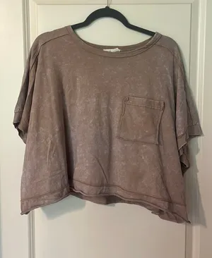 New In Brown Top Size M thumbnail 1