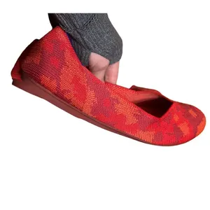 Rothy’s Red (Rare) Botanicamo Flats Women's Sz. 10 thumbnail 8