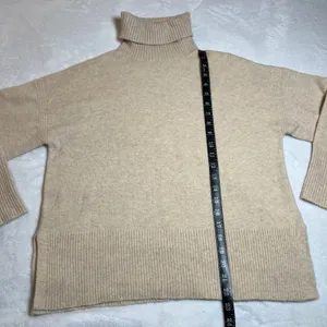 J. Crew Turtleneck Sweater in Supersoft Yarn Size S Cozy Classic Wool Alpaca thumbnail 8