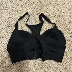 Women's Black Sports Bra thumbnail 3