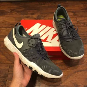 NIKE free training athletic running shoes sneakers women 10 / men 8.5 gray thumbnail 6
