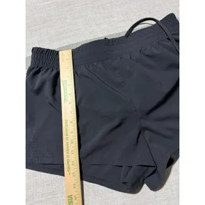 ASICS‎ Womens Running Shorts Black Athletic Gym Workout Size xl thumbnail 2