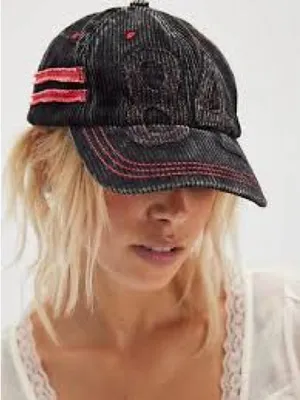 Free People Hollie Varsity Baseball Cap thumbnail 1
