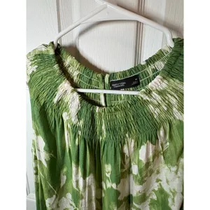 Simply Vera Vera Wang‎ fit and flare midi dress green size M thumbnail 4