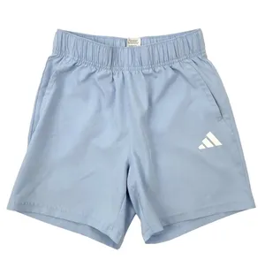 adidas boys Pale Blue Performance Athletic Shorts thumbnail 1