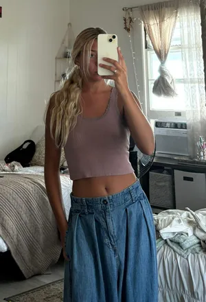 Soft Lace Trim Tank thumbnail 1