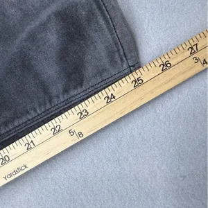Hudson Jeans NWT Holly Velvet High Rise Crop Flare Jeans Black Ombre Womens 24 thumbnail 9