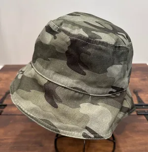 Sanctuary Social‎ Standard Camo Bucket Hat Cotton Blend Women SM thumbnail 1