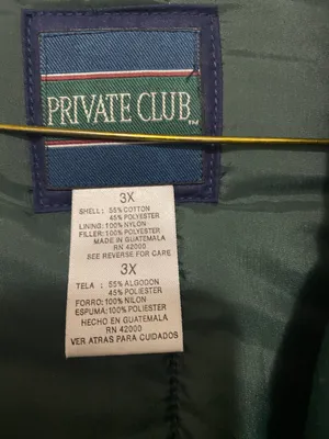 Private Club Mens Winter Coat thumbnail 2