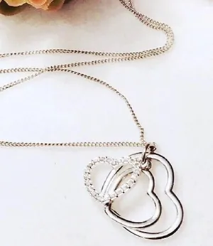 Unbranded Heart Necklace Valentine’s Day thumbnail 1