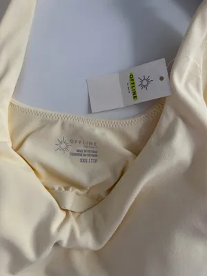 OFFLINE by Aerie yellow tank top thumbnail 3