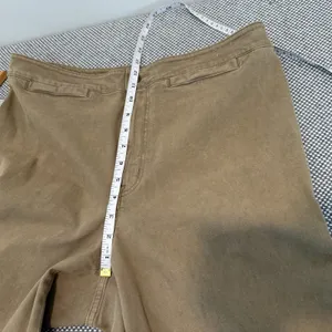 Madewell Pants Womens Size 31 Drill Khaki The Emmett Wide Leg Crop Welt Pocket thumbnail 13