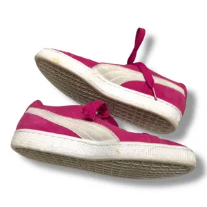 Puma Womens Suede Pink Fuchsia Purple Low‎ Top Shoes Size 8.5 355462 38 thumbnail 3