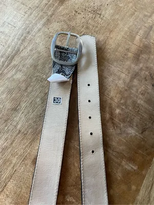 Unisex Genuine Leather Belt thumbnail 4