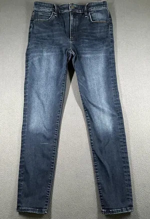 Abercrombie Fitch Simone High Rise Super Skinny Jeans Womens 10 Blue 30 Stretch thumbnail 1